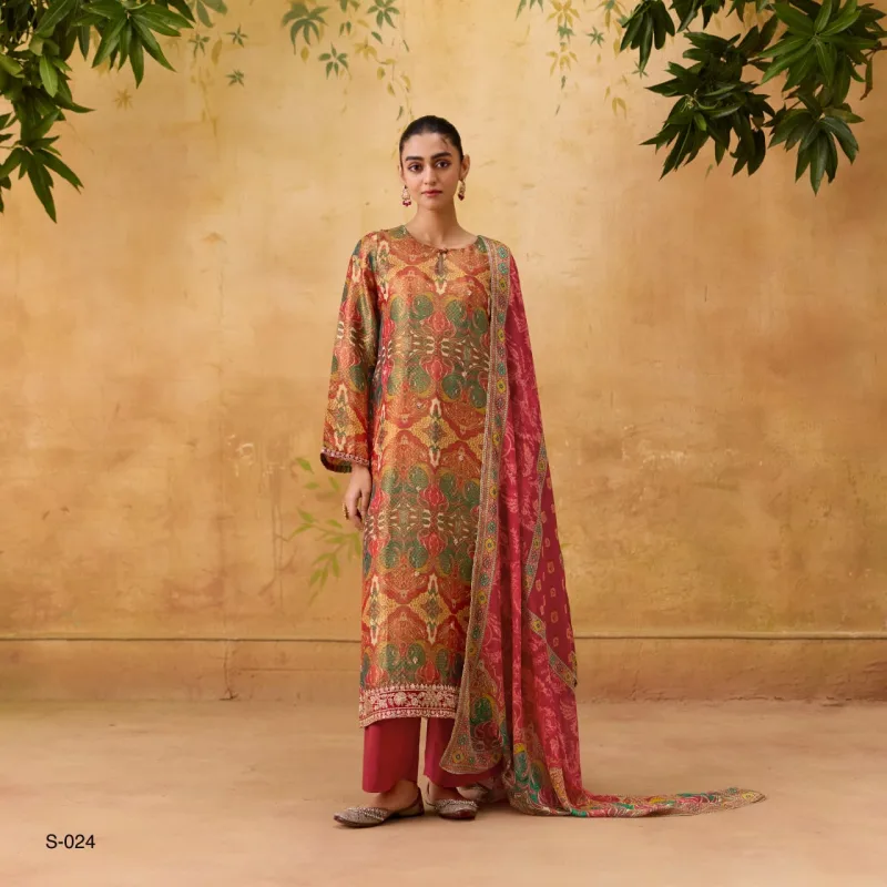 Royal By Kimora Sohni Kanjivaram Printed Salwar Suits 
